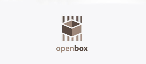 brown box logo designs