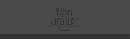 icon drawer website