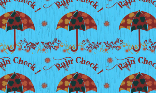 Rain check pattern