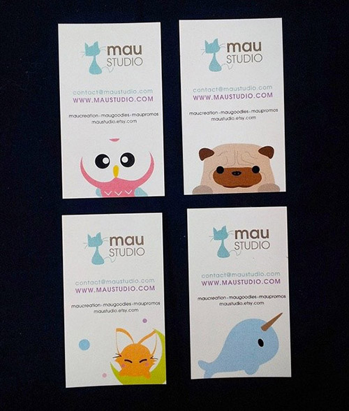 animals business cards