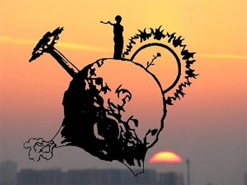 little planet dream paper cut Dmytro Iuliia featured