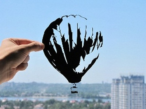 air balloon dream paper cut Dmytro Iuliia featured