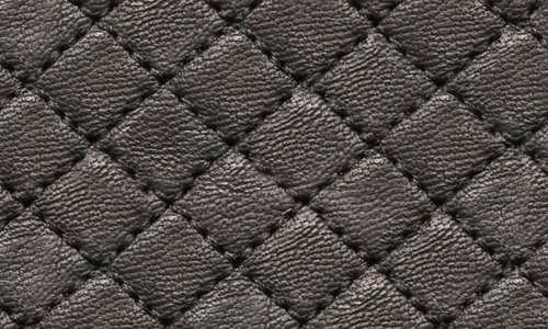 Diamond pattern leather texture