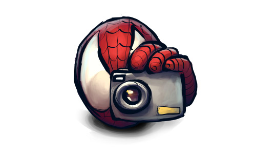 Spiderman camera free icon