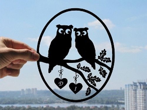 couple owl dream paper cut Dmytro Iuliia featured