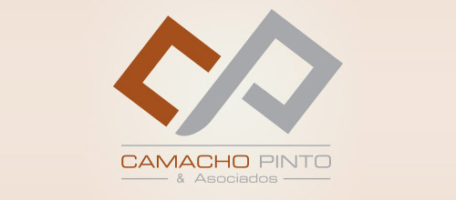 Camacho law firm logo design