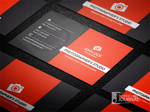 professional business card photography