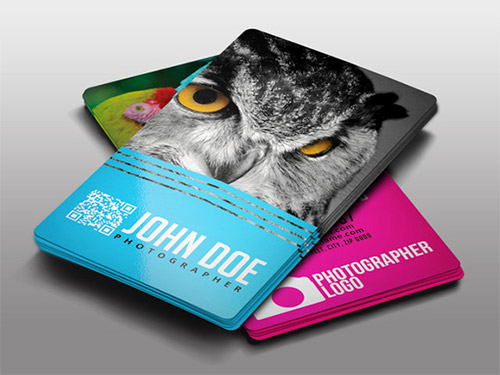 photography business card template