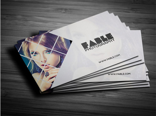 pro photography business card