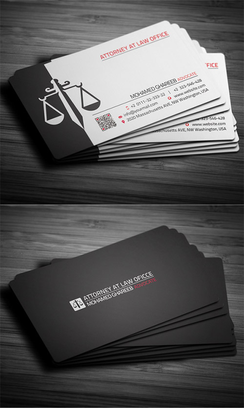 30+ Must-See Lawyer Business Card Designs  Naldz Graphics