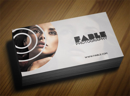 circle pro business card design