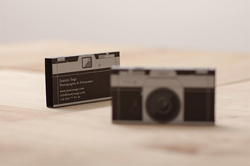 camera business card photography
