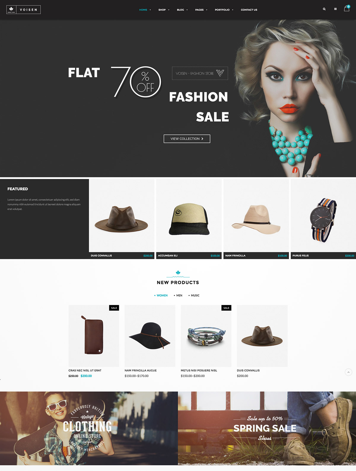 ecommerce fashion theme