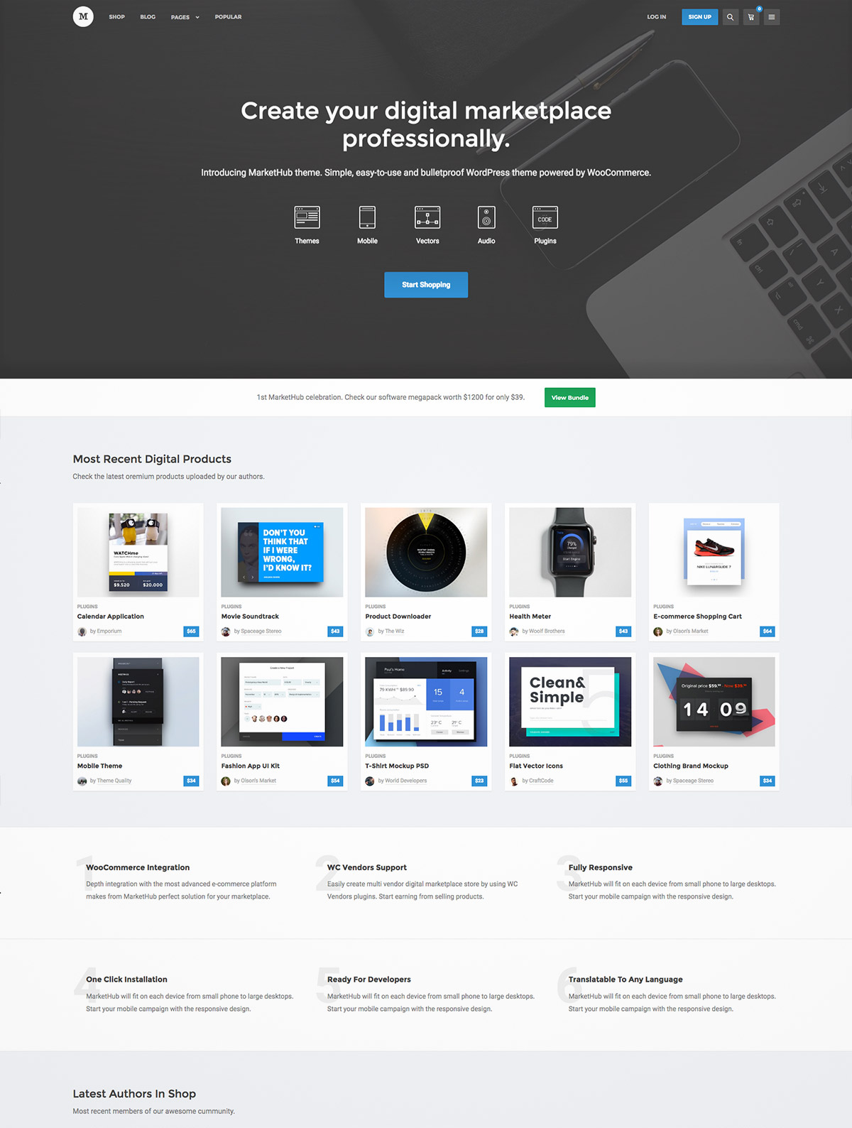 marketplace wordpress theme