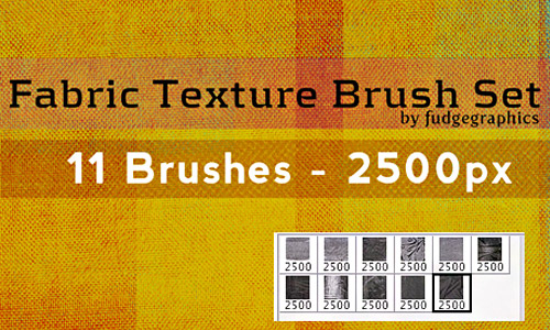 free fabric texture brushes