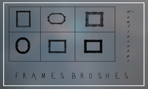 free frames brushes