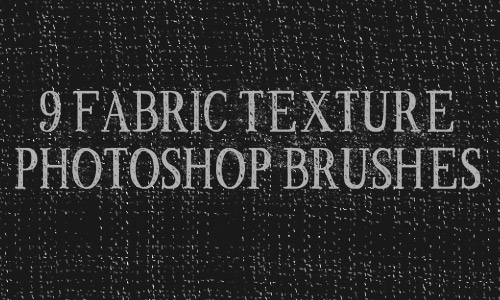 fabric texture photoshop brushes