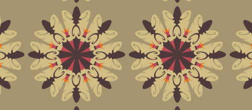 retro arabesque patterns