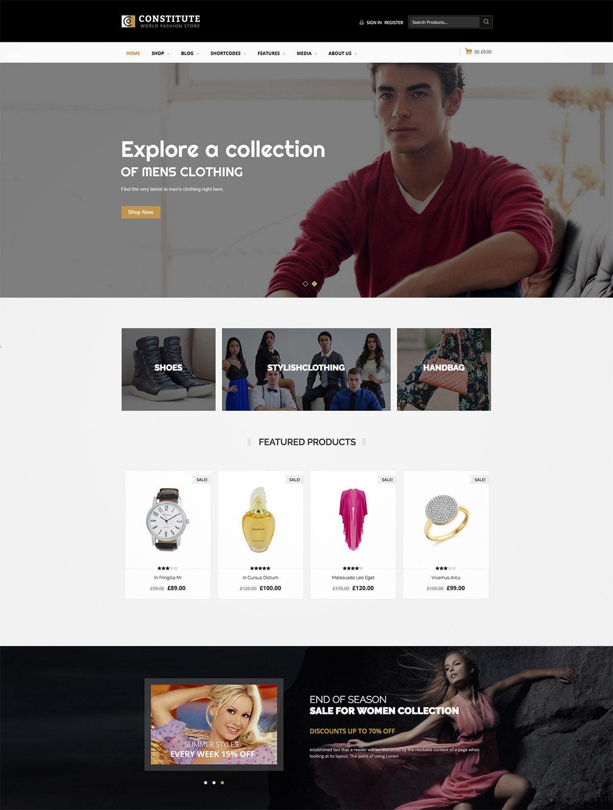 responsive ecommerce premium