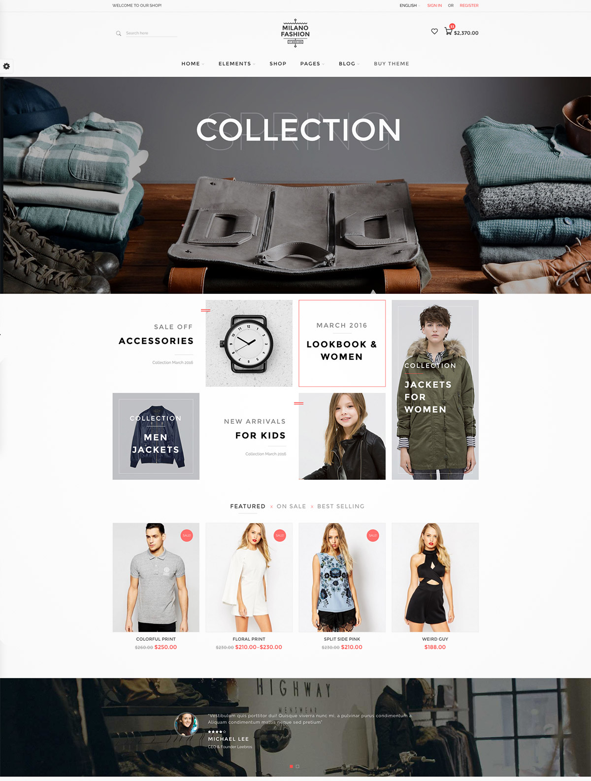 fashion responsive theme