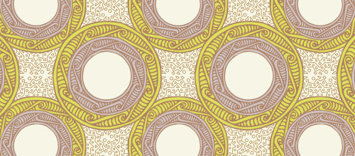 arabesque patterns free circle