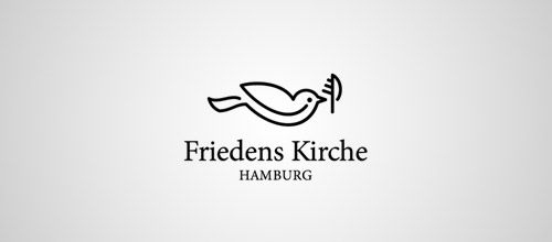 Friedens logo design