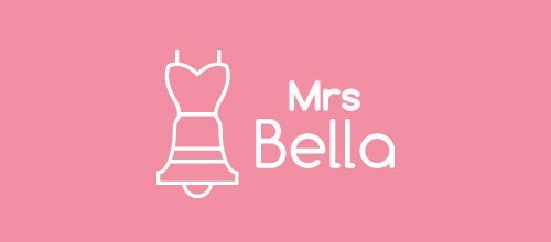 mrs bella logo design