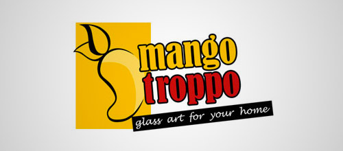 mango troppo logo design