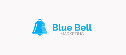 blue bell logo design