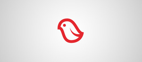 red dove logo design