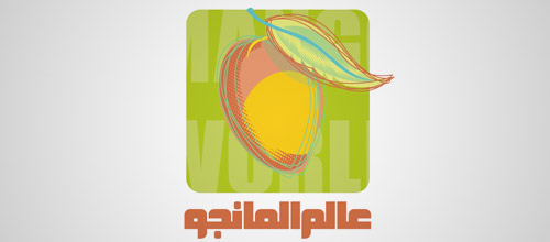 mango world logo design