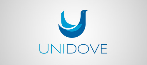 unidove logo design