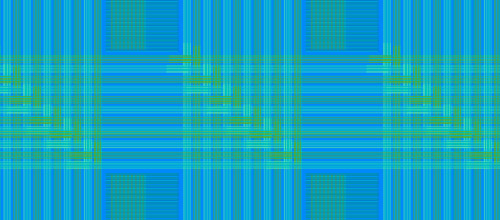 blue basketweave patterns