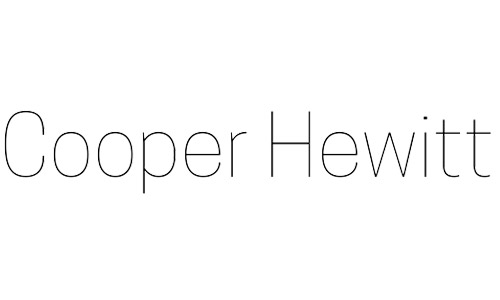 cooper Hewitt free font