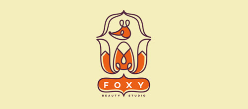 foxy fox logo design