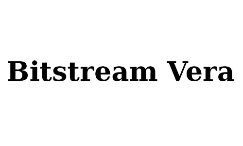 bitstream vera serif free bold font