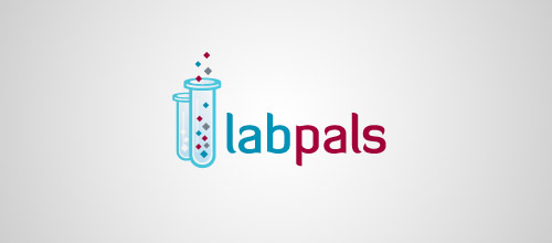 labpals tube logo design
