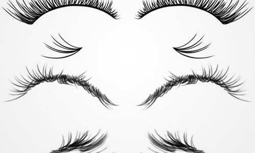 download eyelash brushes for photoshop cs8