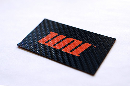 wrapup textured business card