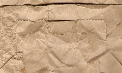 textured paper bag free