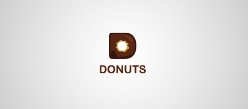 donuts logo design