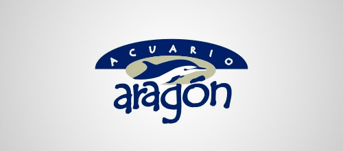 aragon dolphin logo design