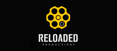 reloaded productions logo design