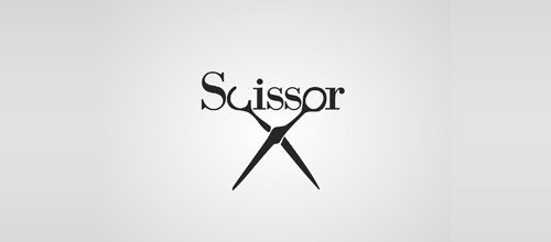 scissor logo design
