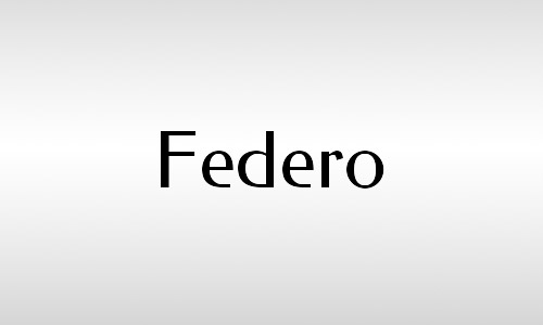 federo font vintage free