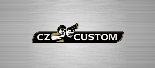 CZ custom gun logo design