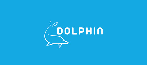 dolphin logo design