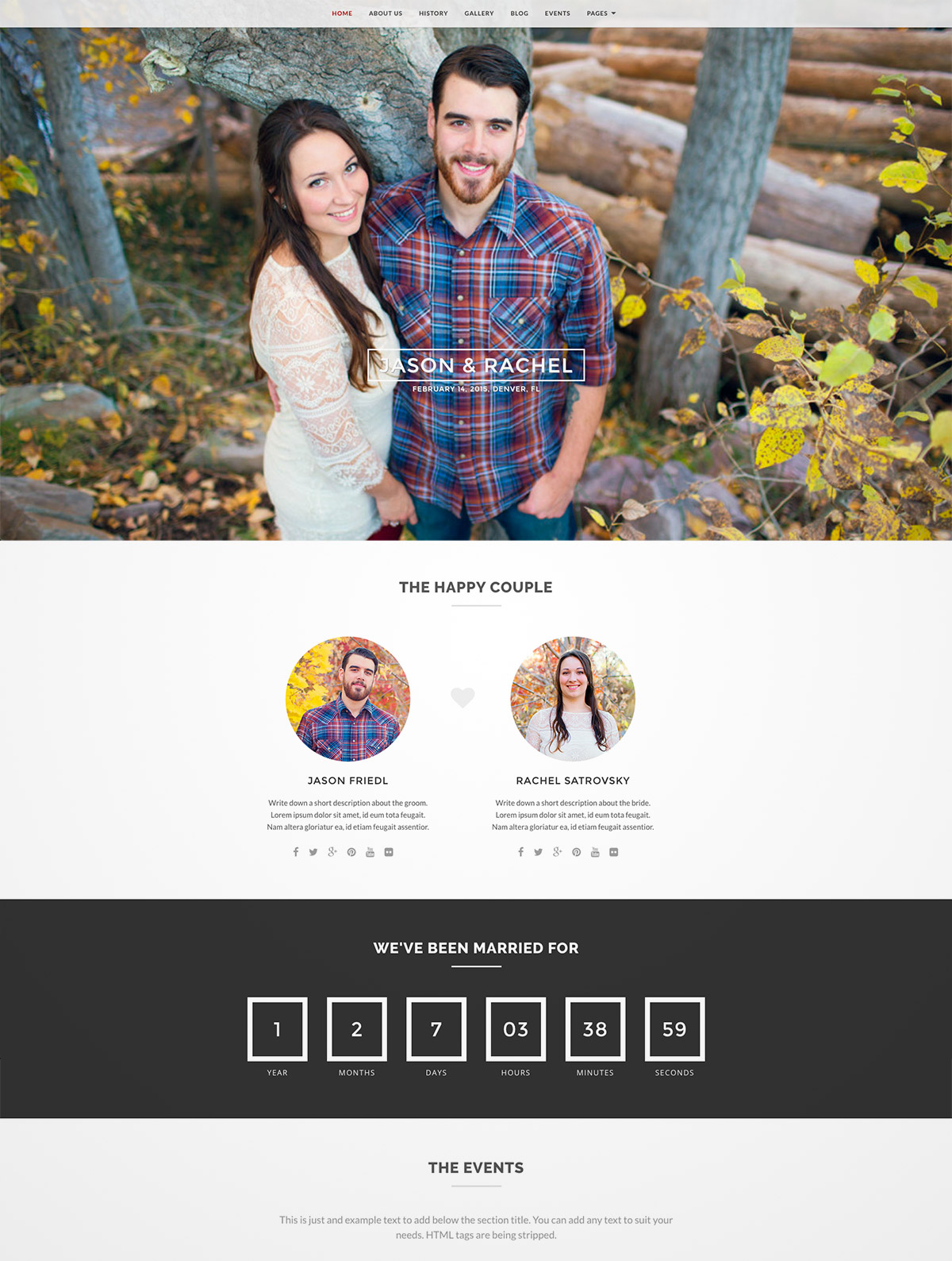 premium wedding wordpress theme