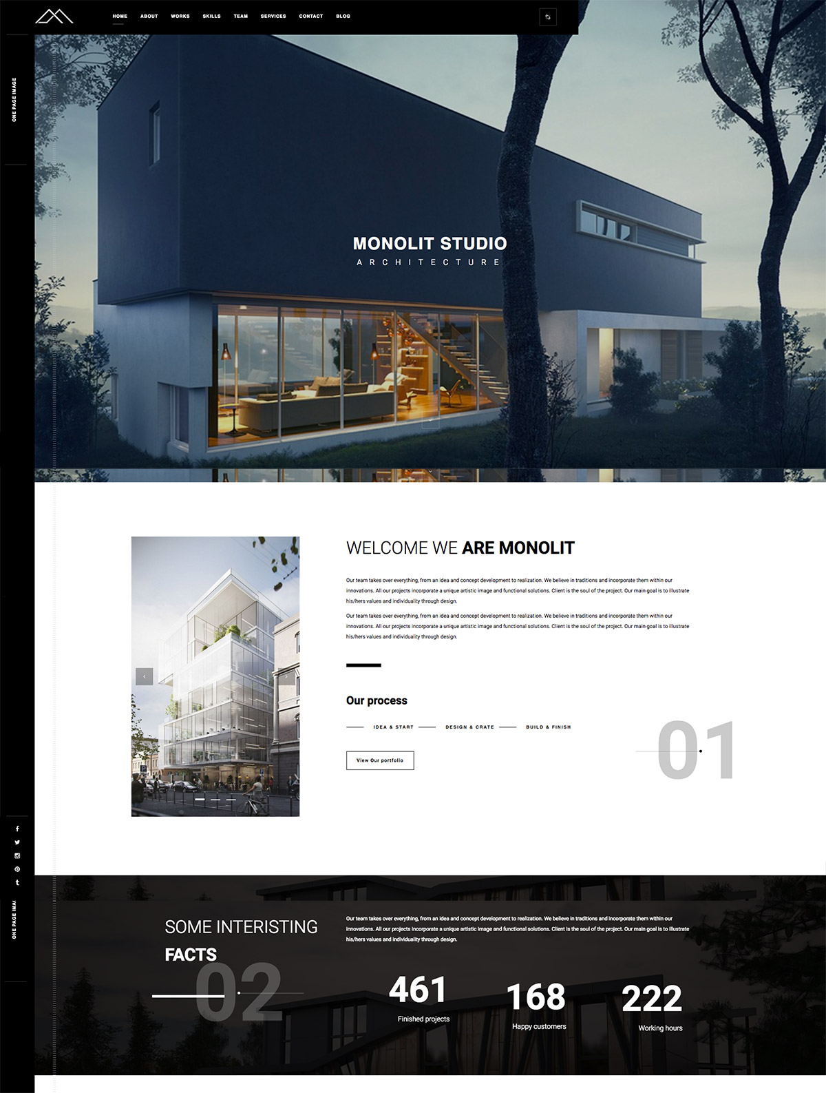 architecture wordpress theme