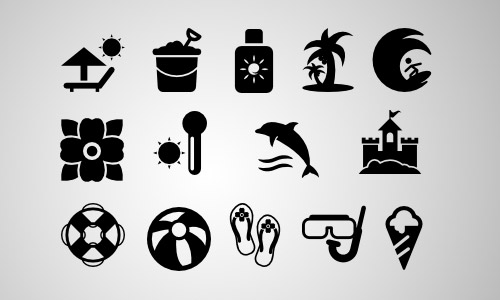 summertime free icons